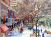 Click to see a larger image of 'Twilight at Quincy Market'